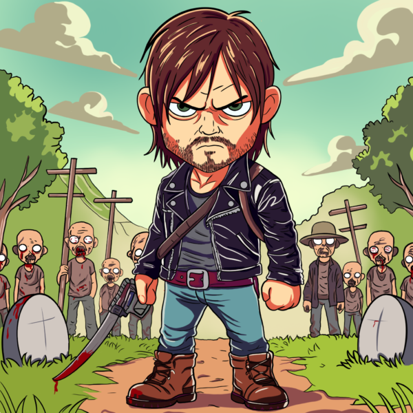 Lámina Daryl Dixon