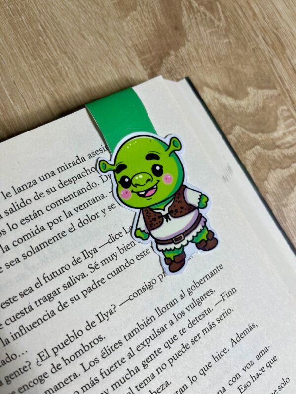 Marca páginas shrek