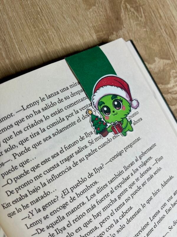 Marca páginas Grinch Navideño